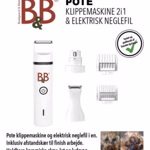 B&B Pote klippemaskine 2i1